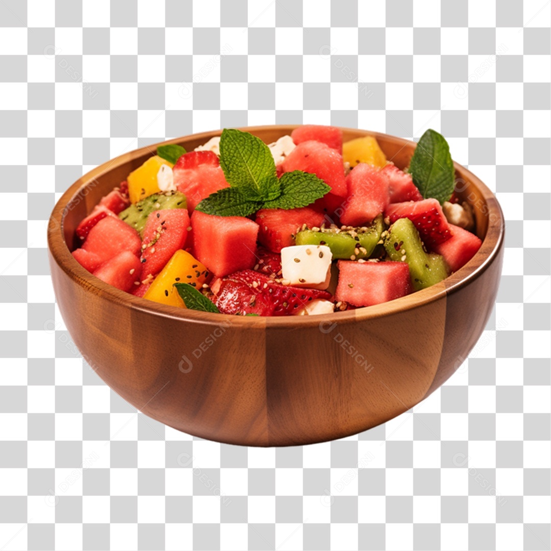 Saladas Verduras Legumes em Vasilha PNG Transparente