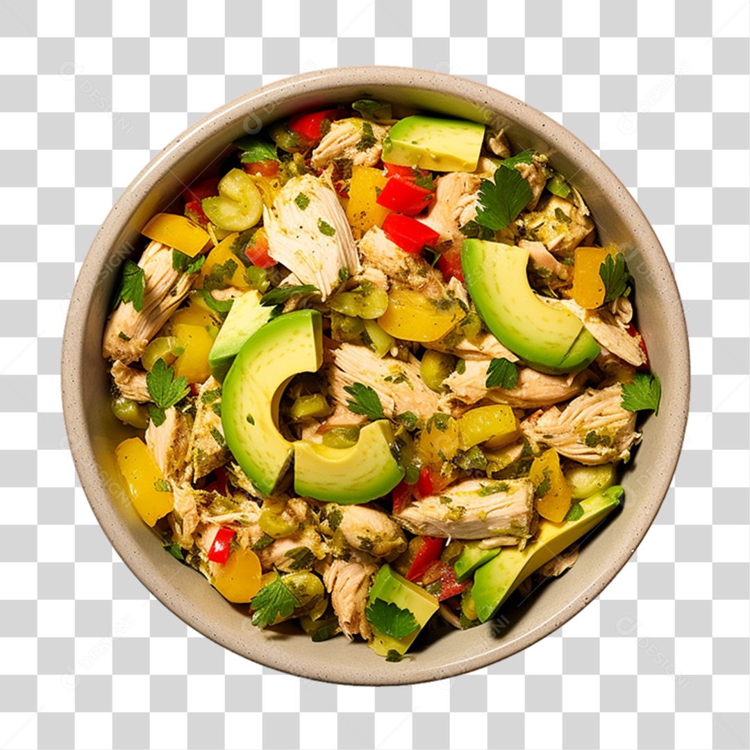 Saladas Verduras Legumes em Vasilha PNG Transparente