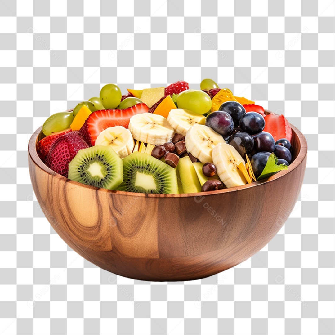 Saladas Verduras Legumes em Vasilha PNG Transparente