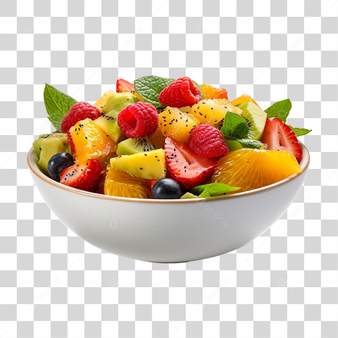 Saladas Verduras Legumes em Vasilha PNG Transparente