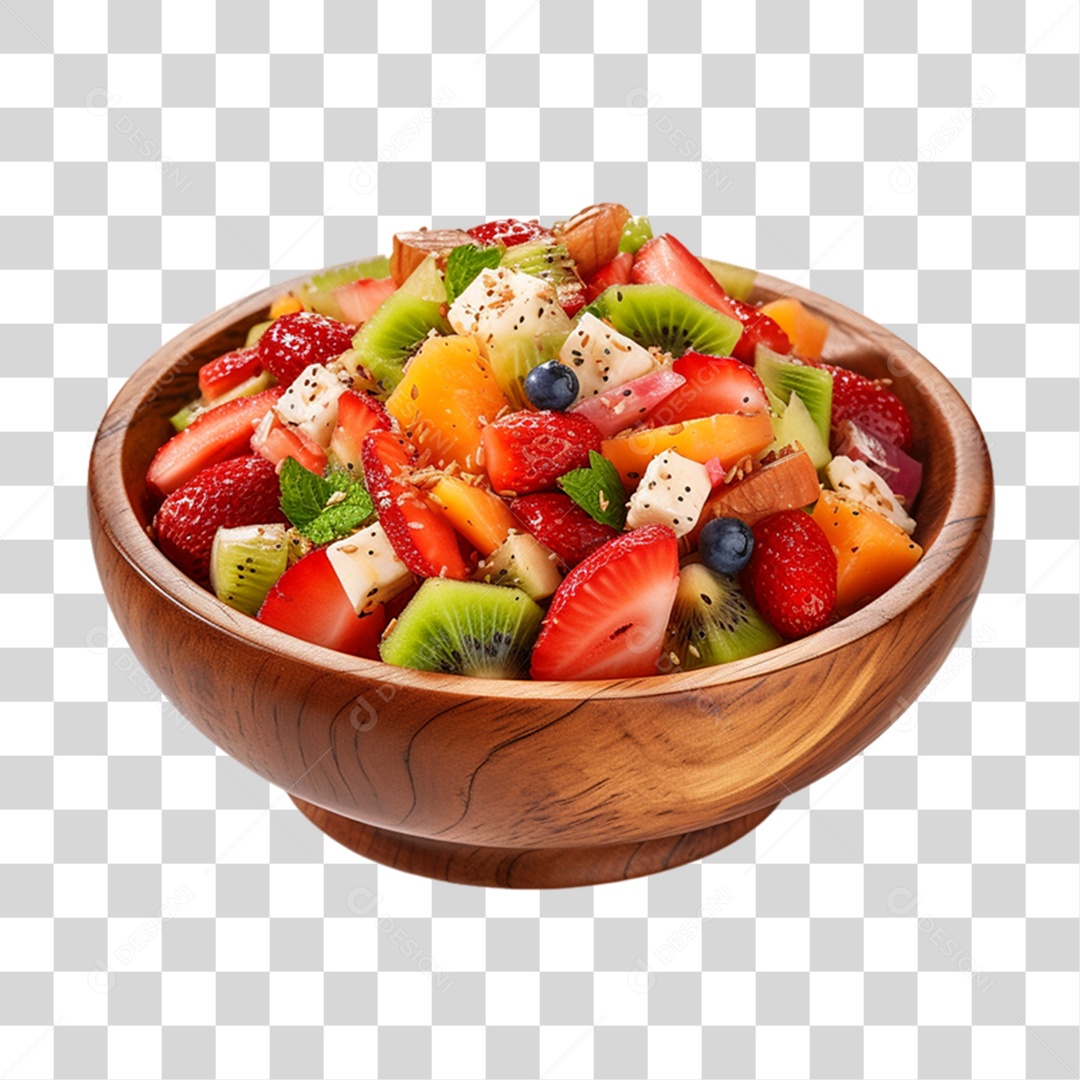 Saladas Verduras Legumes em Vasilha PNG Transparente