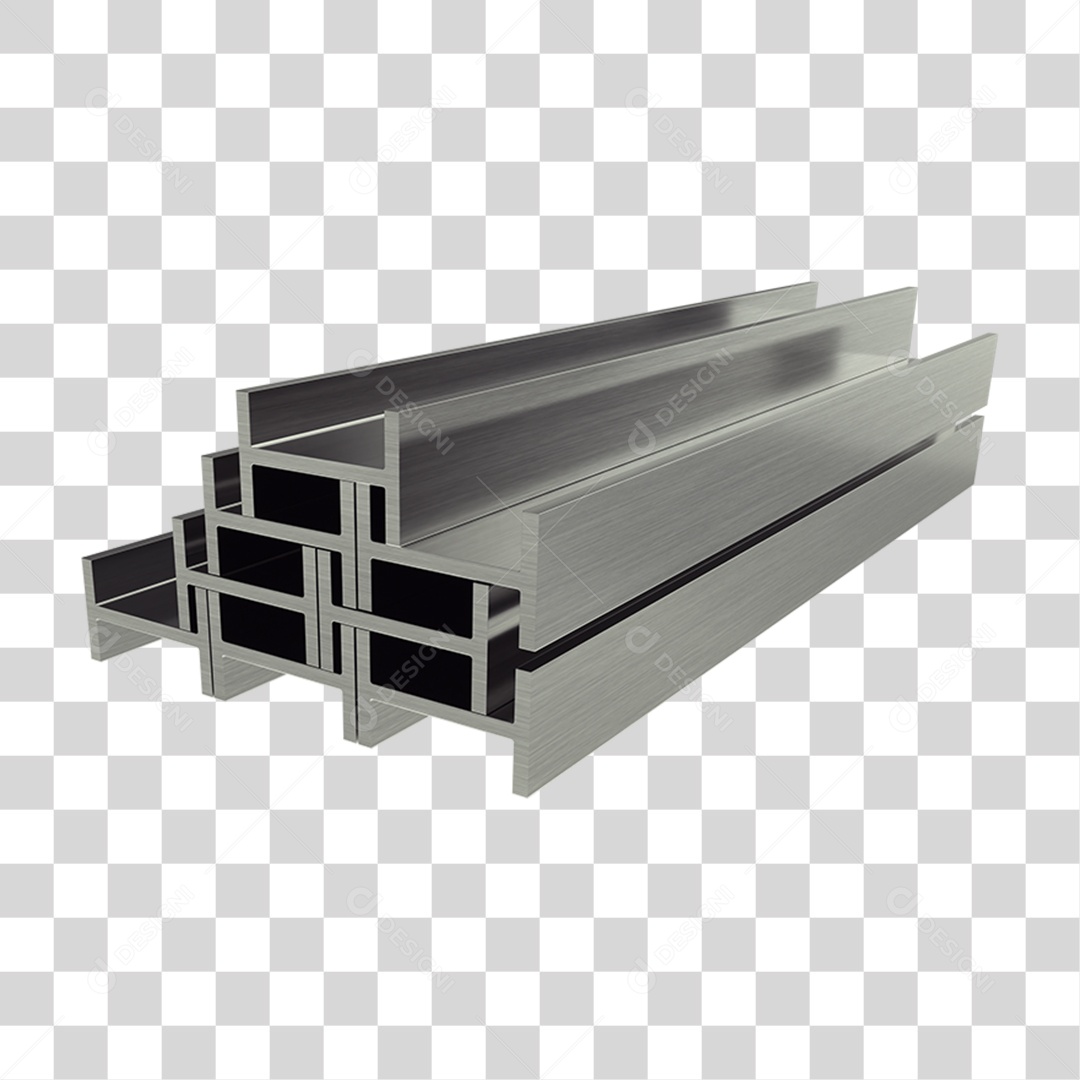 Canos Barras de Metal PNG Transparente