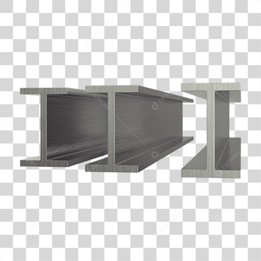 Canos Barras de Metal PNG Transparente