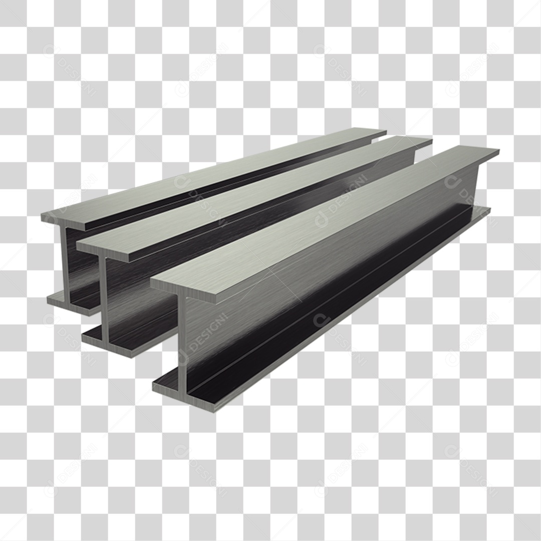 Canos Barras de Metal PNG Transparente