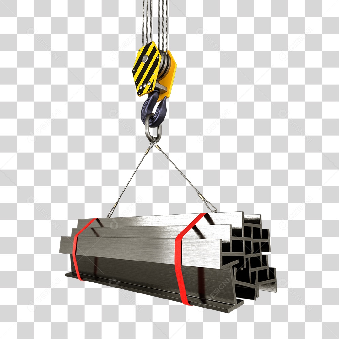 Canos Barras de Metal H PNG Transparente