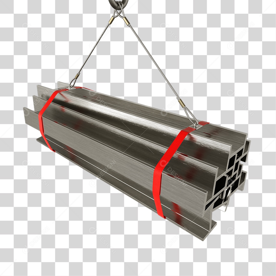 Canos Barras de Metal H PNG Transparente