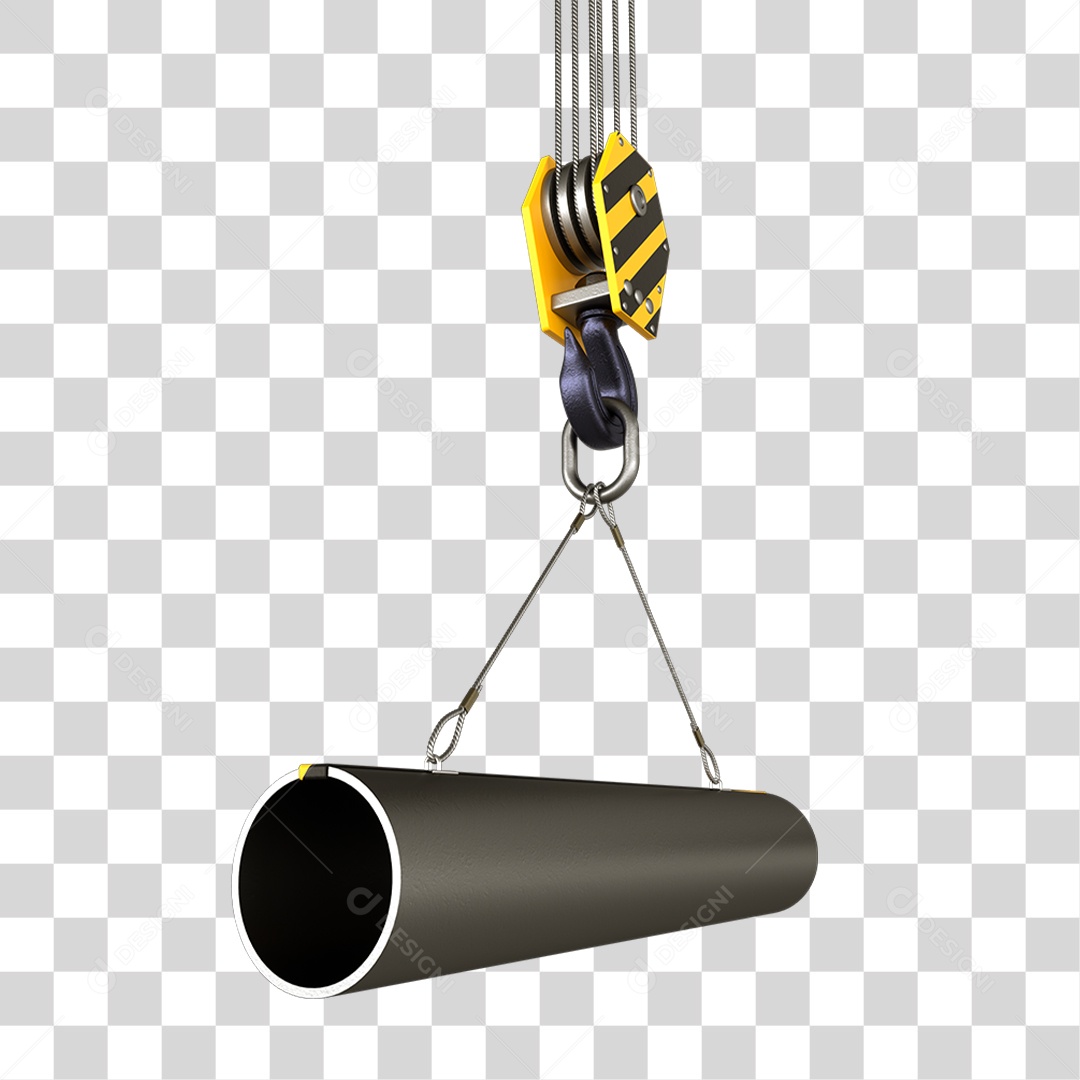 Canos Cubos Barras de Metal PNG Transparente