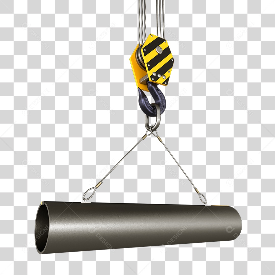 Canos Cubos Barras de Metal PNG Transparente