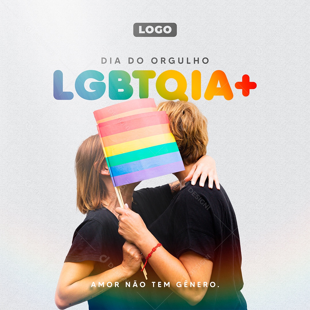 Dia do Orgulho LGBTQIA+ 28 de Junho Social Media PSD Editável