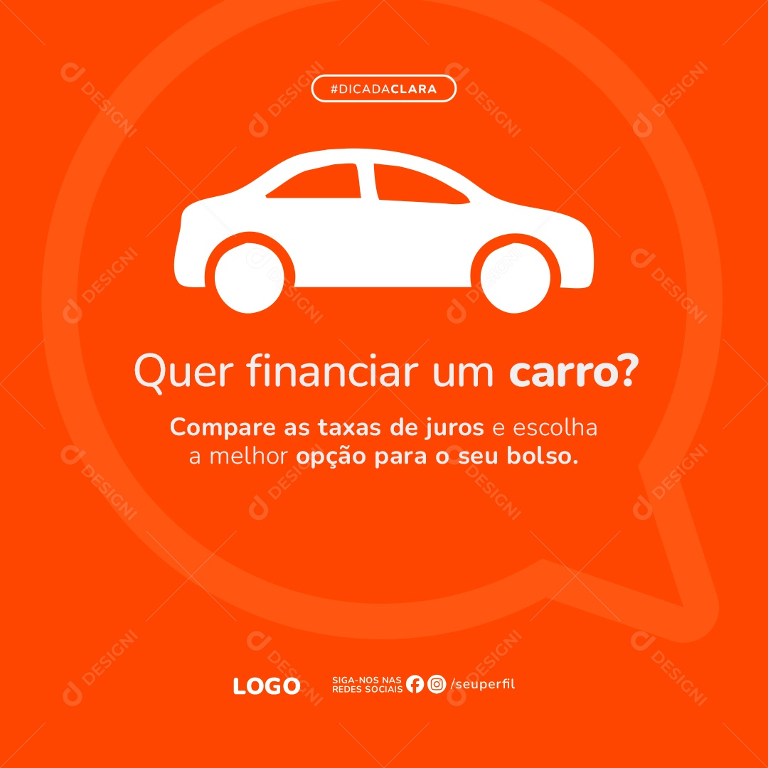 Social Media Empréstimo Consignado Crédito PSD Editável