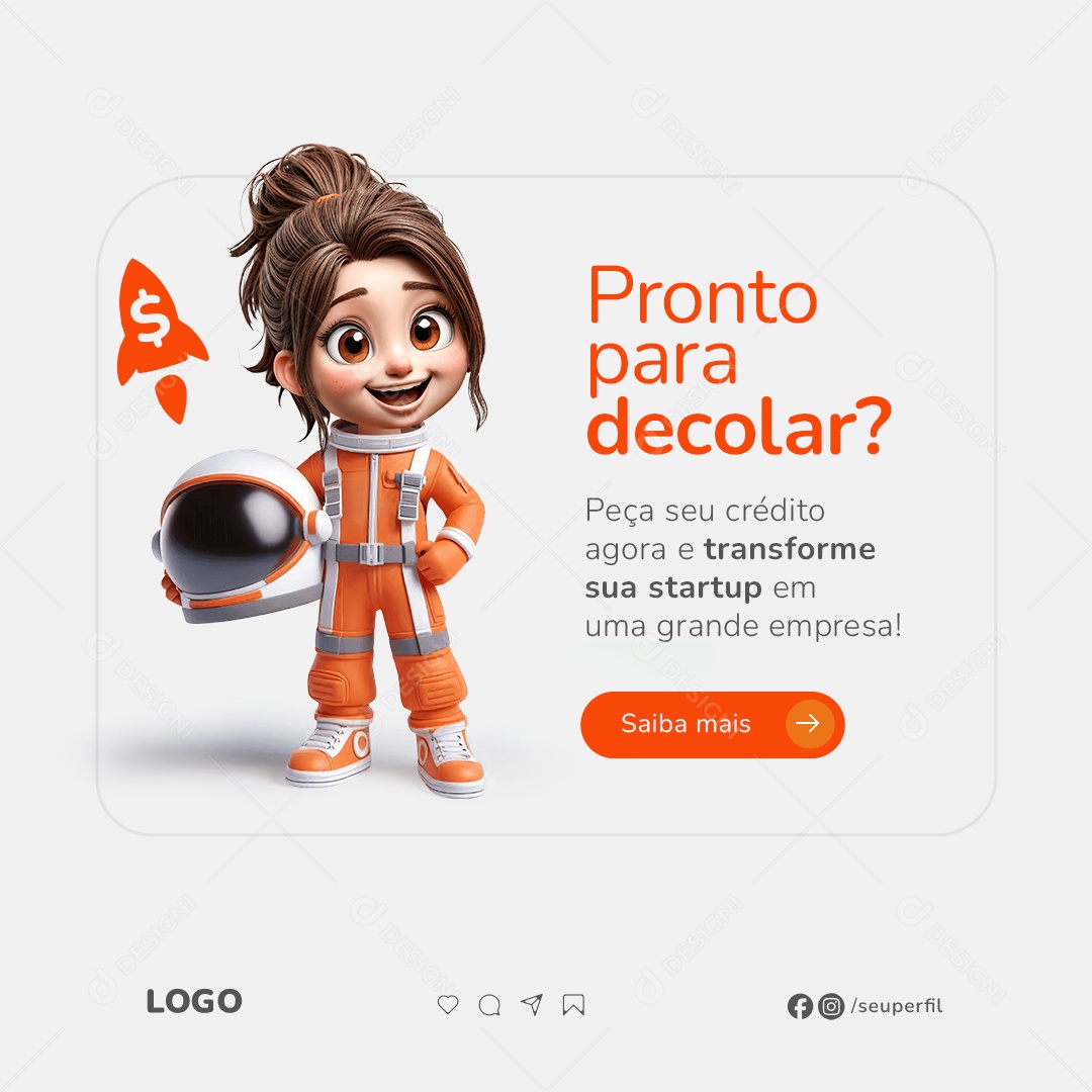 Payroll Loan | Social Media Credit | Editable PSD