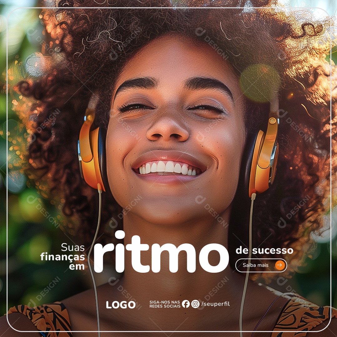 Empréstimo Consignado Crédito Social Media PSD Editável