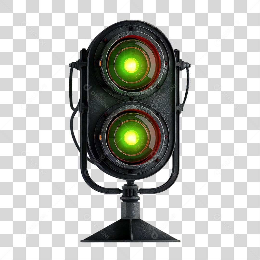 Elemento 3D Refletores Luzes Estruturas PNG Transparente