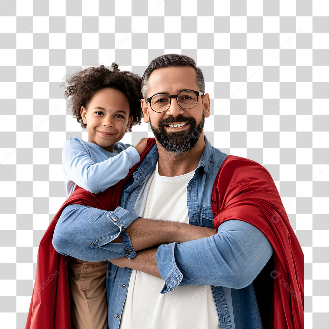 Pai e Filha PNG Transparente