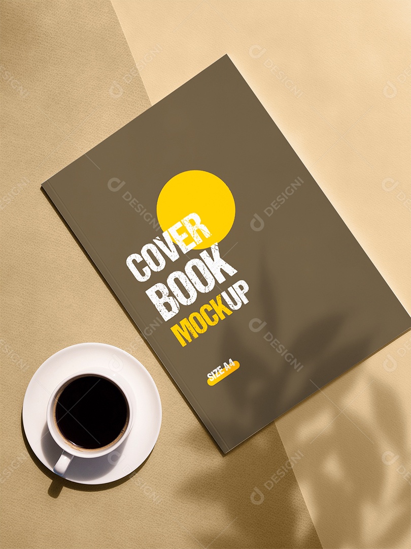Mockup Panfleto PSD Editável
