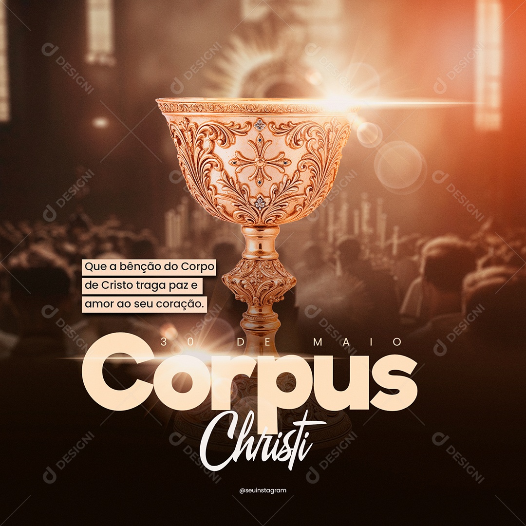 Flyer de Corpus Christi Feed