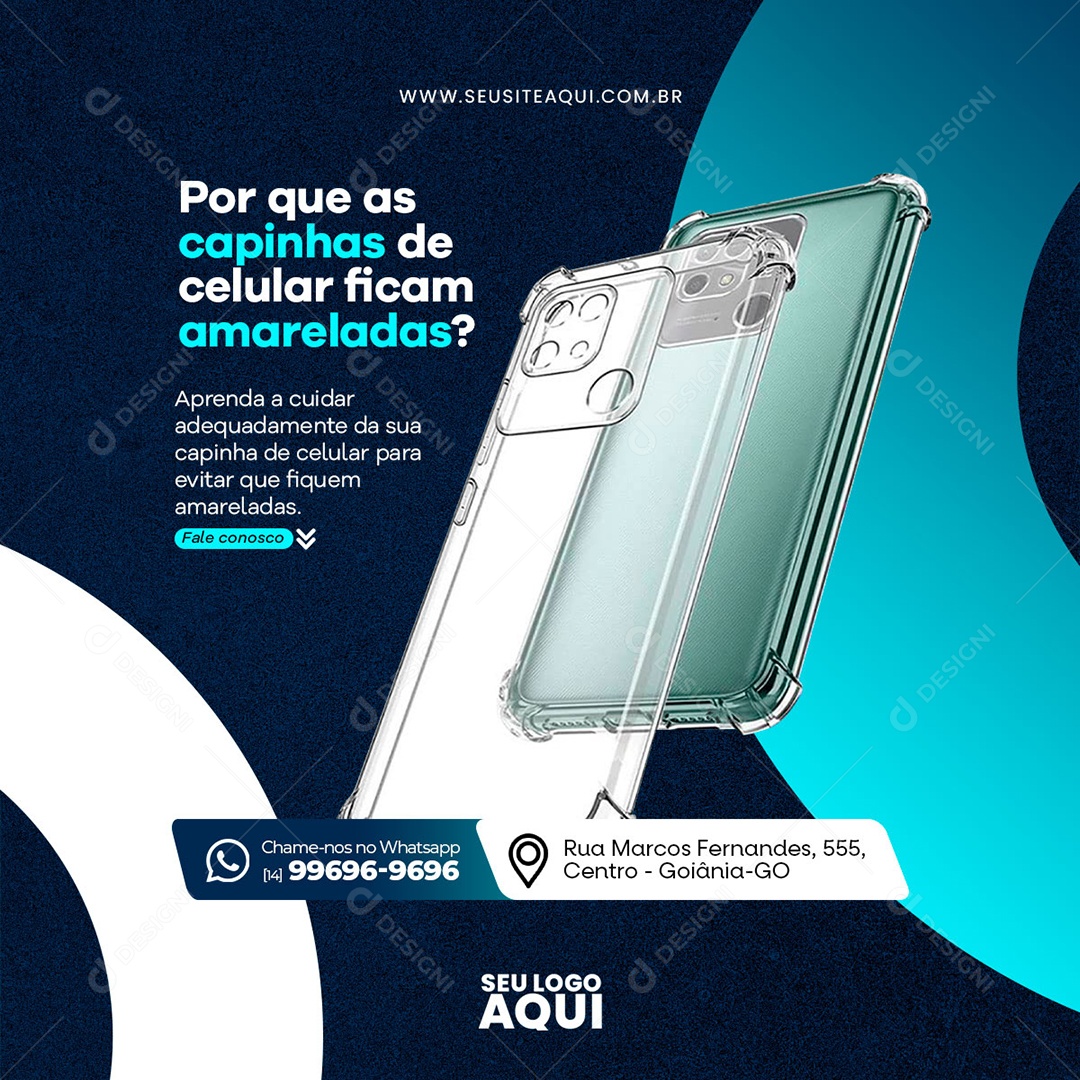 Assistência Técnica Social Media PSD Editável