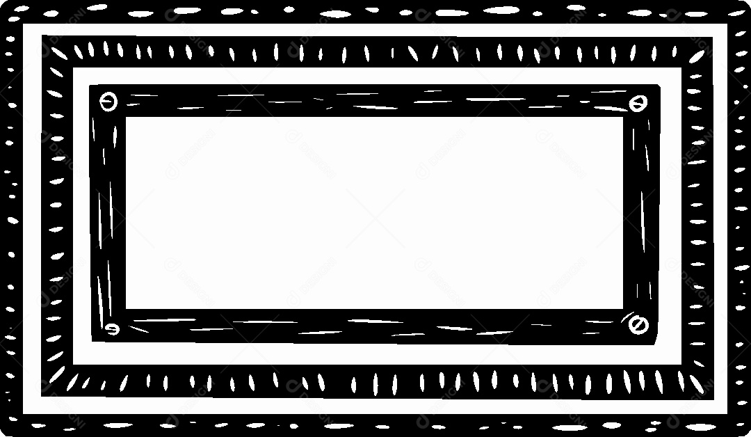 Moldura de Cordel de São João Vetor EPS