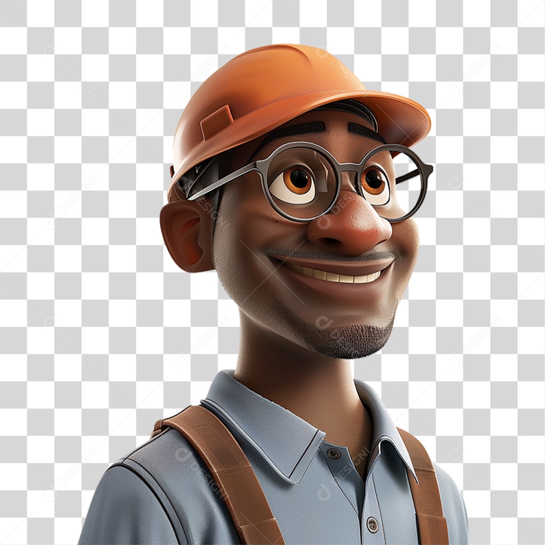 Personagem 3D Homem PNG Transparente
