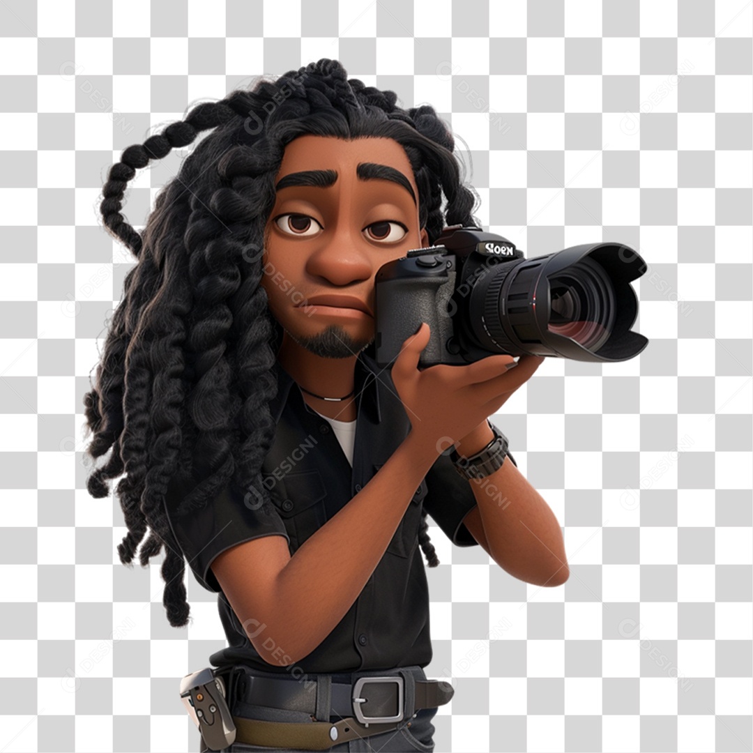 Personagem 3D Homem PNG Transparente