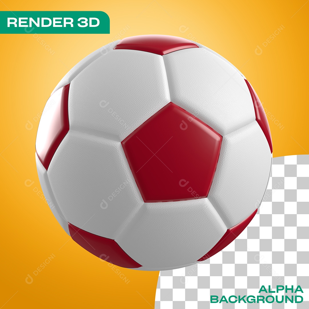 Bola Branca e Vermelha