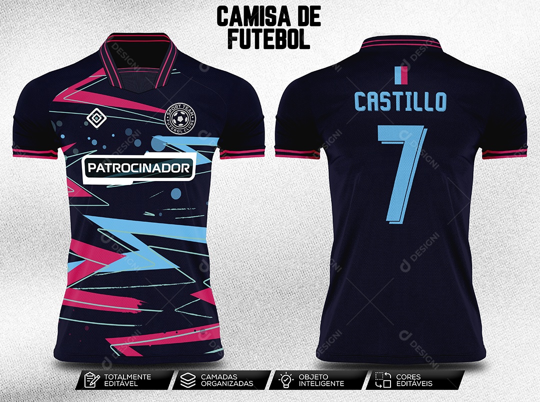 Mockup Camisa de Futebol