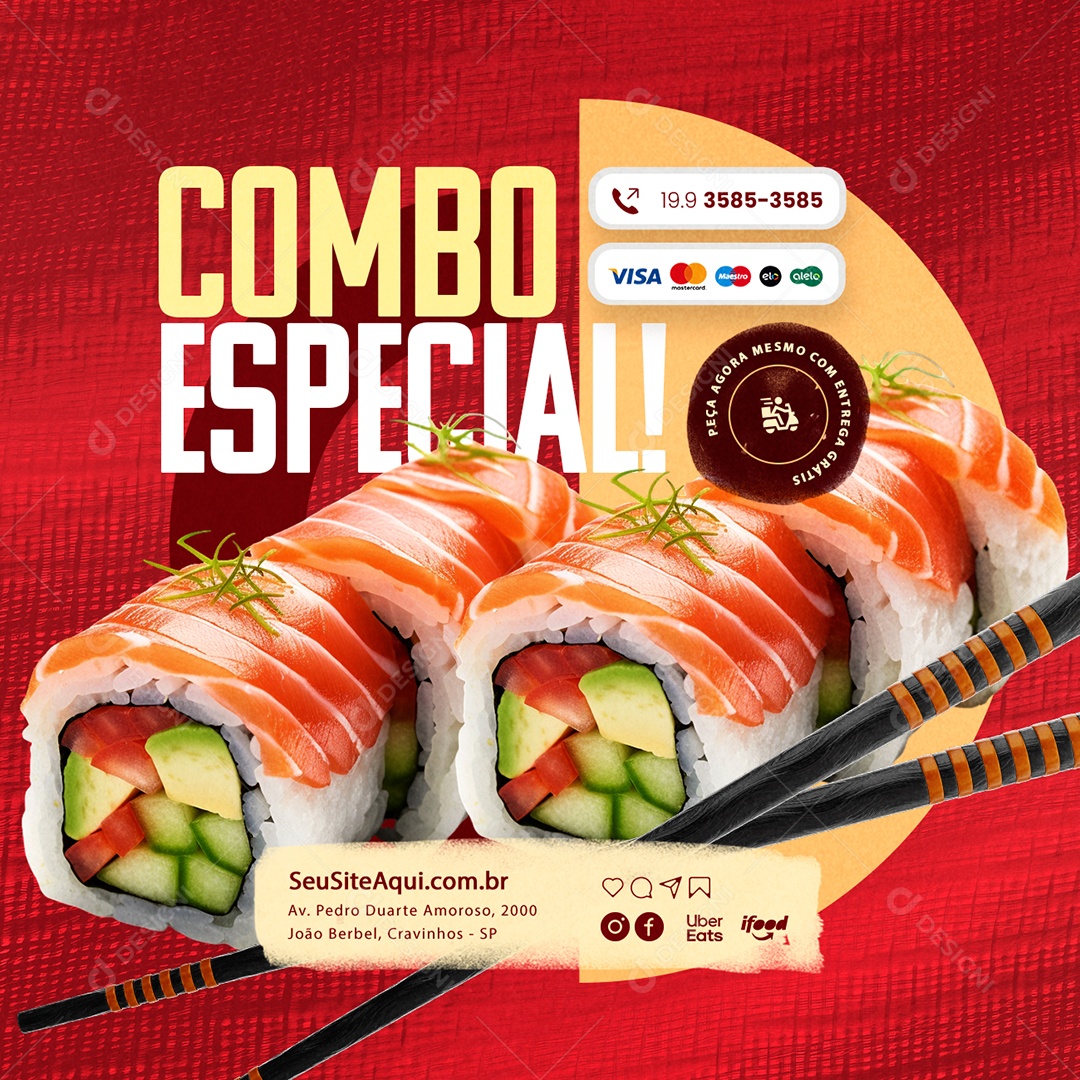 Combo Especial Social Media PSD Editável