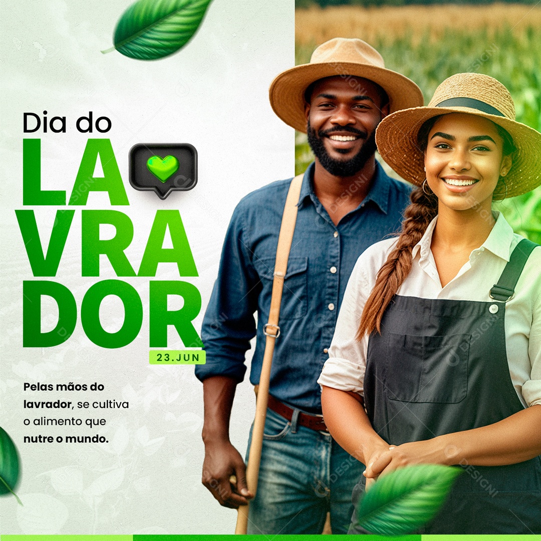 Dia do Lavrador 23 de Junho Social Media PSD Editável