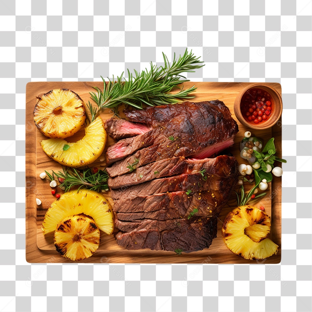 Carne Assada Churrasco PNG Transparente