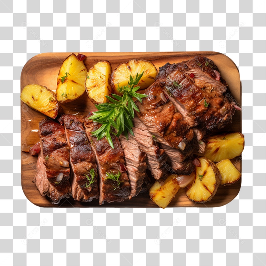 Carne Assada Churrasco PNG Transparente