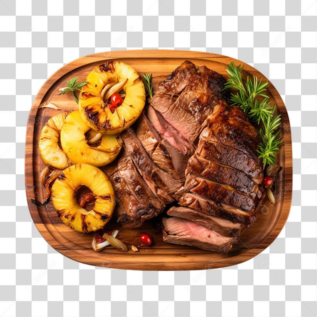 Carne Assada Churrasco PNG Transparente