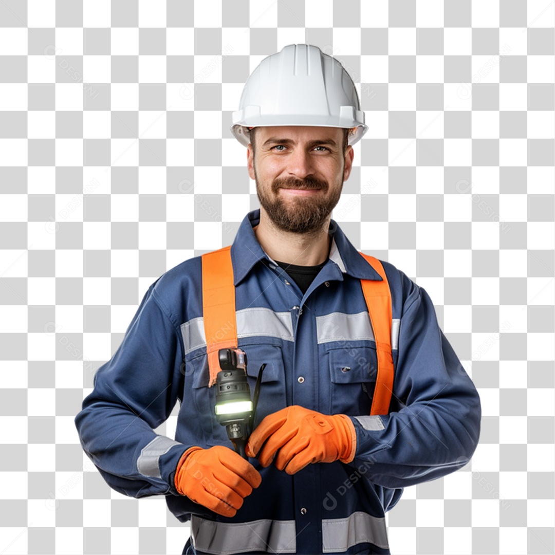 Homem que Trabalha com Energia Solar Placa Solar PNG Transparente