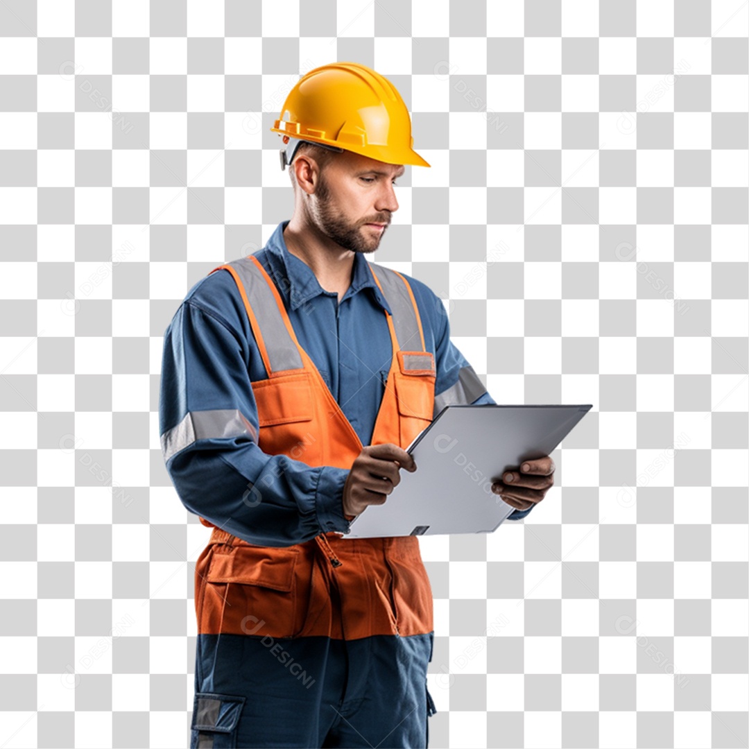 Homem que Trabalha com Energia Solar Placa Solar PNG Transparente