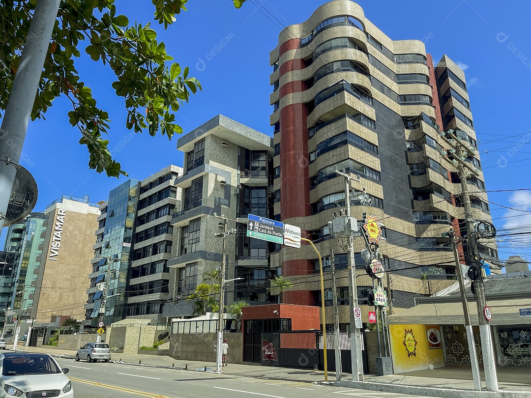 Edifícios sobre centro cidade