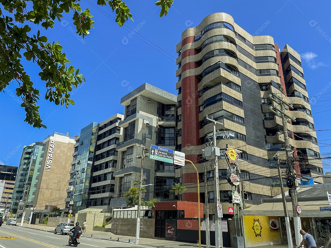 Edifícios sobre centro cidade