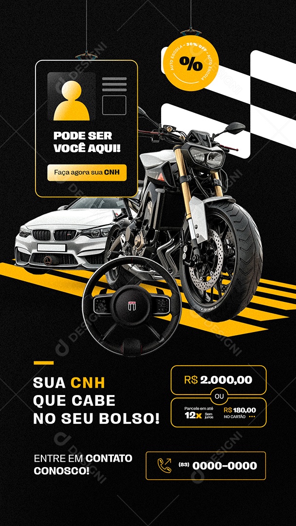 Story Pode ser Você Aqui Social Media PSD Editável