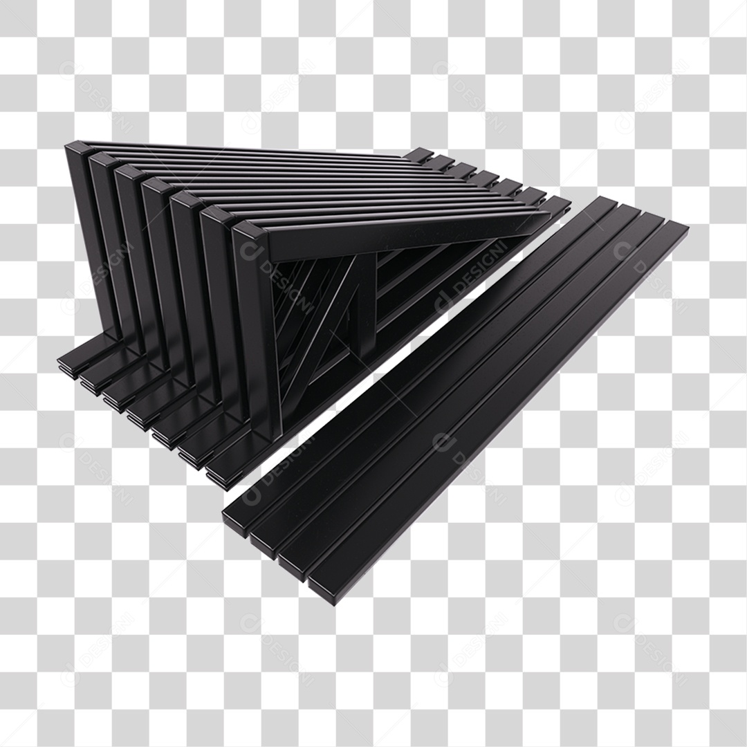 Armação Telhado Metal PNG Transparente