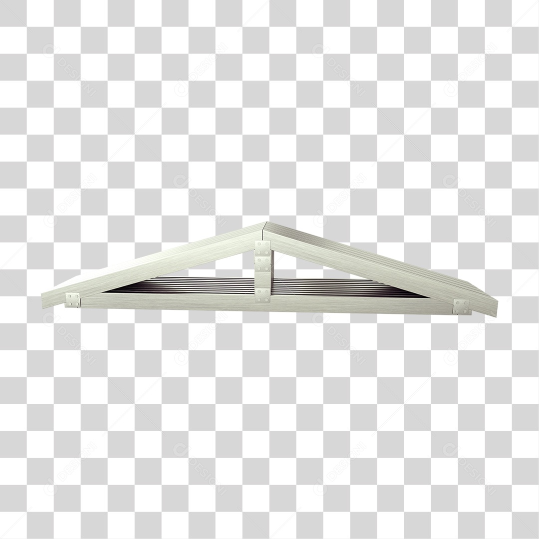 Armação Telhado Metal PNG Transparente