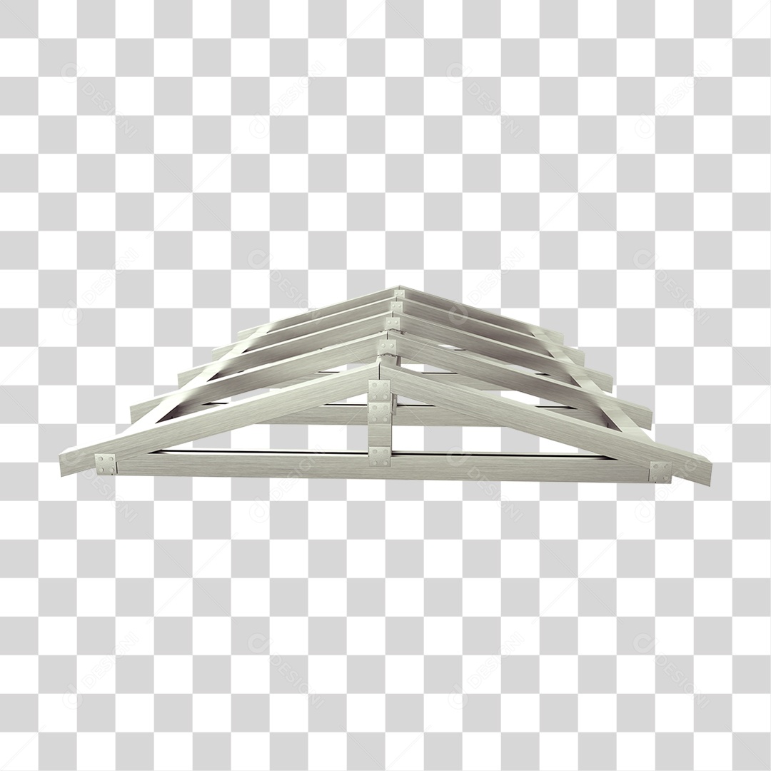 Armação Telhado Metal PNG Transparente