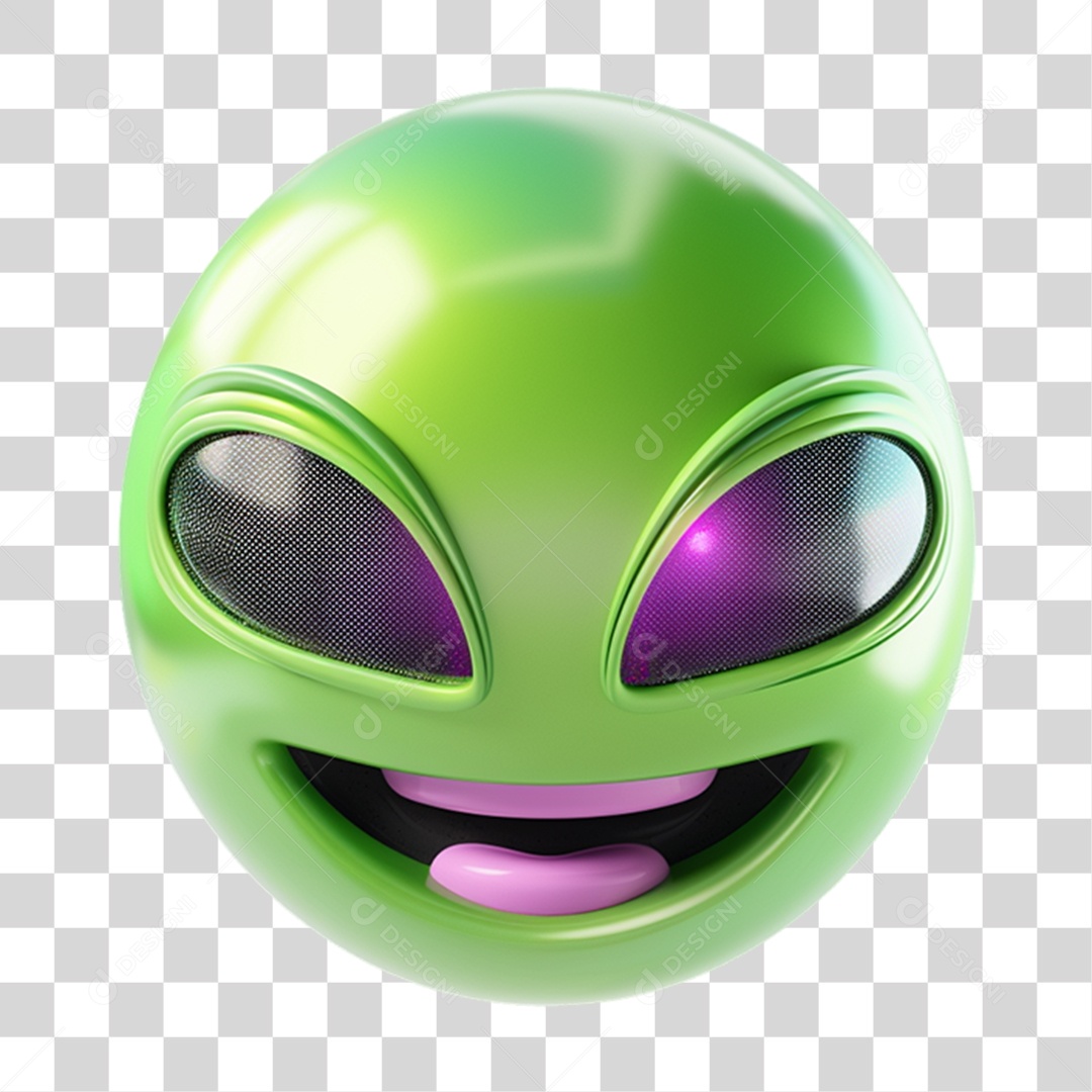 Elemento 3D Emoji Reações Emoções PNG Transparente