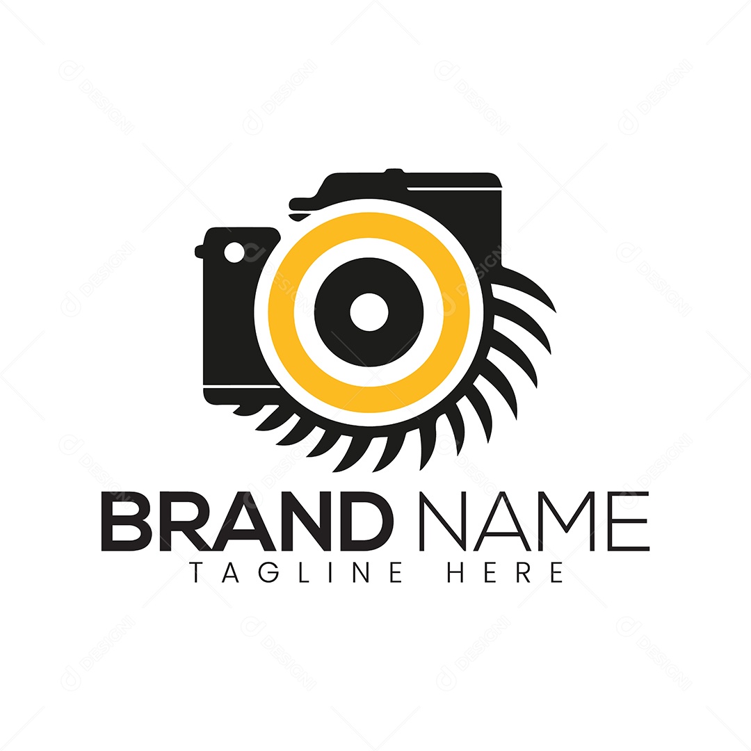 Modelo de Logo de Estúdio de Fotografia