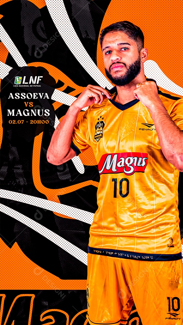 Flyer Matchday Leandro Lino Magnus Futsal