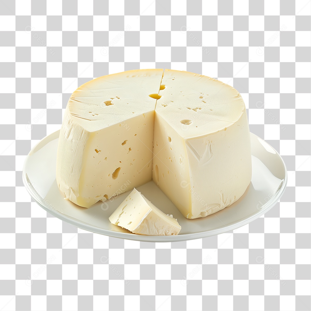 Queijo Fatiado PNG Transparente