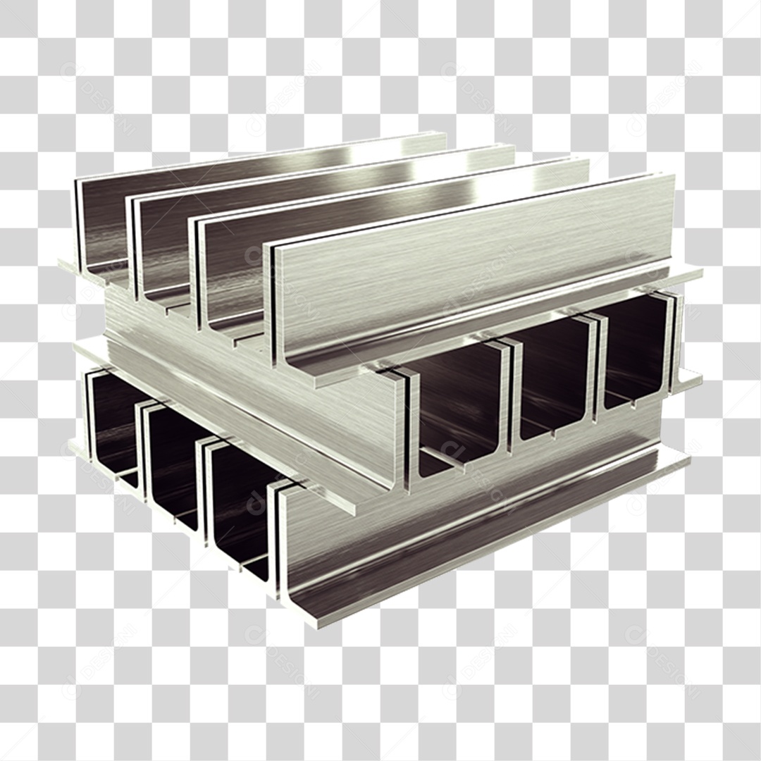 Barras de Metal Ferro Estruturas PNG Transparente