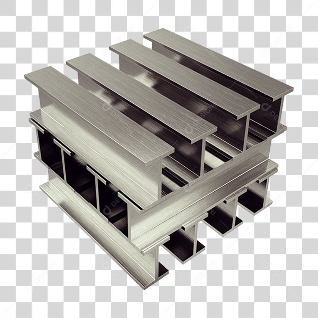 Barras de Metal Ferro Estruturas PNG Transparente