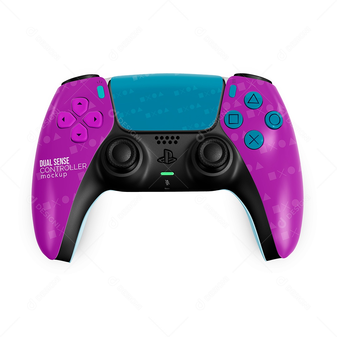 Controle de Video Game PSD Editável Mockup