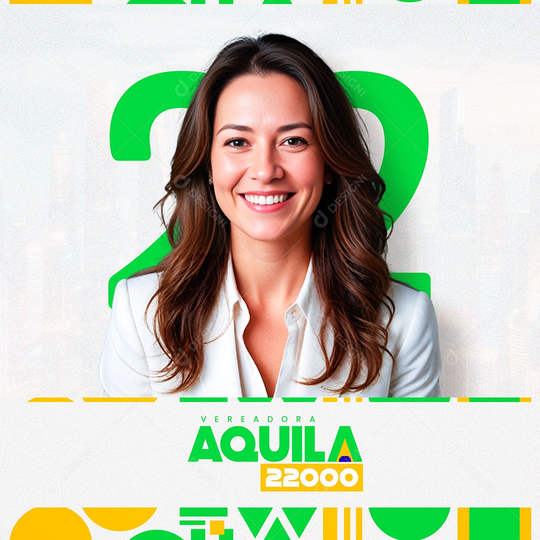 Campanha Eleitoral Política Eleição Prefeito Vereador Social Media PSD Editável