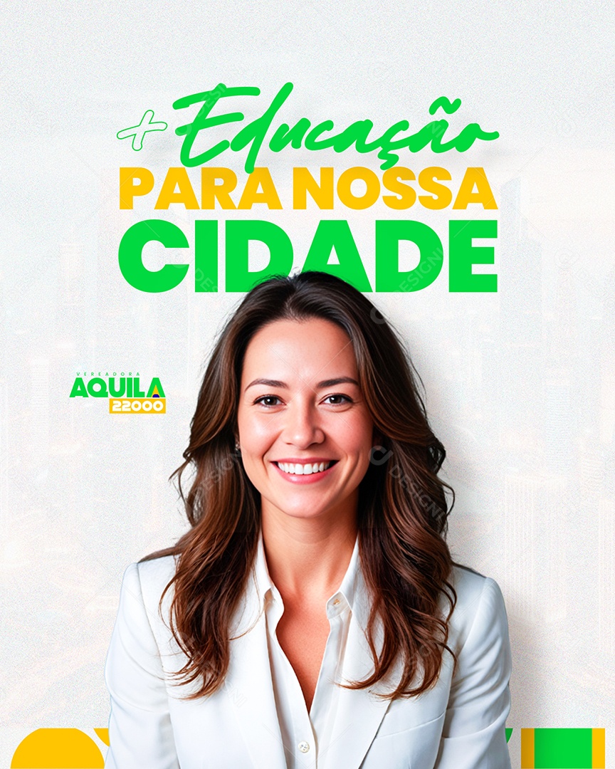 Campanha Eleitoral Política Eleição Prefeito Vereador Social Media PSD Editável
