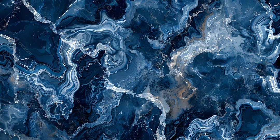 Fundo de textura de mármore azul