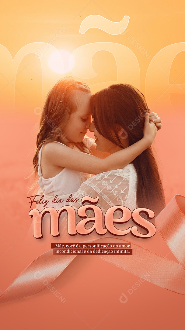 Feliz Dia das Mães Social Media PSD Editável